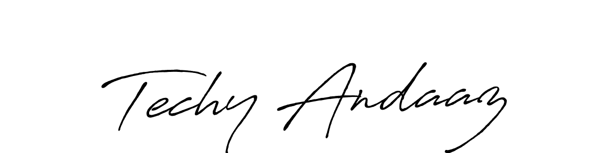 How to Draw Techy Andaaz signature style? Antro_Vectra_Bolder is a latest design signature styles for name Techy Andaaz. Techy Andaaz signature style 7 images and pictures png