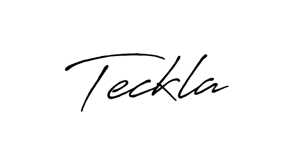Design your own signature with our free online signature maker. With this signature software, you can create a handwritten (Antro_Vectra_Bolder) signature for name Teckla. Teckla signature style 7 images and pictures png
