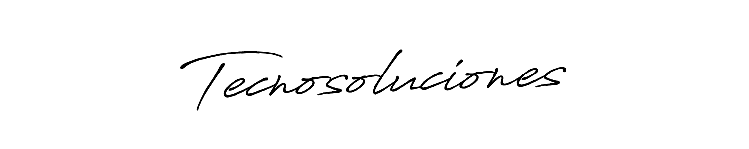 Antro_Vectra_Bolder is a professional signature style that is perfect for those who want to add a touch of class to their signature. It is also a great choice for those who want to make their signature more unique. Get Tecnosoluciones name to fancy signature for free. Tecnosoluciones signature style 7 images and pictures png