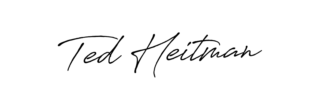 The best way (Antro_Vectra_Bolder) to make a short signature is to pick only two or three words in your name. The name Ted Heitman include a total of six letters. For converting this name. Ted Heitman signature style 7 images and pictures png