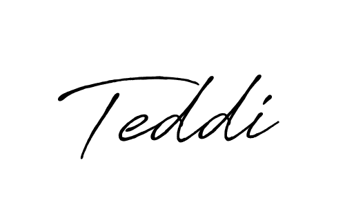 Make a beautiful signature design for name Teddi. Use this online signature maker to create a handwritten signature for free. Teddi signature style 7 images and pictures png