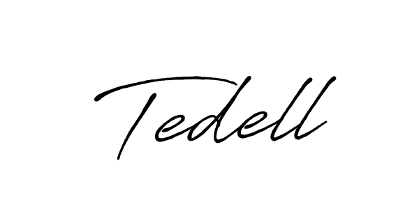 Best and Professional Signature Style for Tedell. Antro_Vectra_Bolder Best Signature Style Collection. Tedell signature style 7 images and pictures png