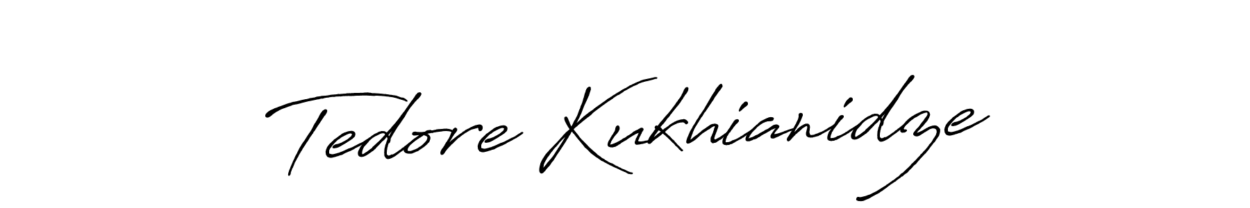 Once you've used our free online signature maker to create your best signature Antro_Vectra_Bolder style, it's time to enjoy all of the benefits that Tedore Kukhianidze name signing documents. Tedore Kukhianidze signature style 7 images and pictures png