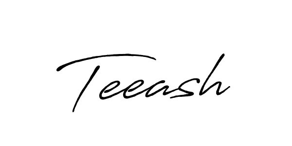 Antro_Vectra_Bolder is a professional signature style that is perfect for those who want to add a touch of class to their signature. It is also a great choice for those who want to make their signature more unique. Get Teeash name to fancy signature for free. Teeash signature style 7 images and pictures png