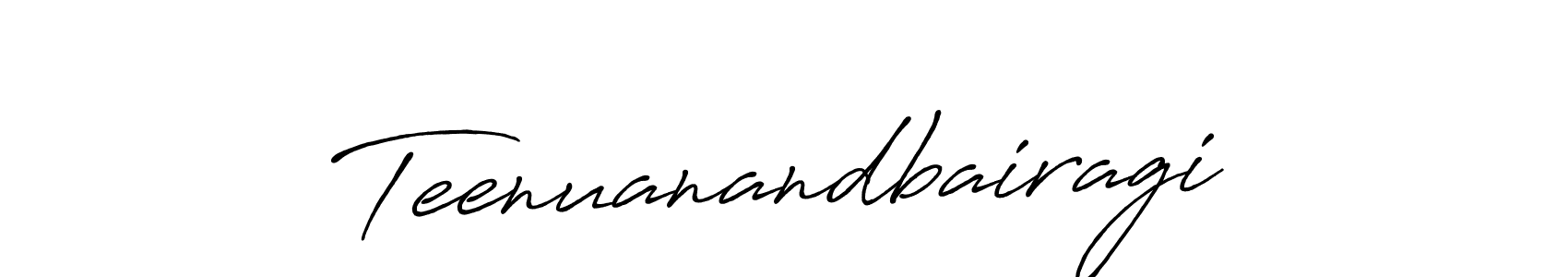 Teenuanandbairagi stylish signature style. Best Handwritten Sign (Antro_Vectra_Bolder) for my name. Handwritten Signature Collection Ideas for my name Teenuanandbairagi. Teenuanandbairagi signature style 7 images and pictures png