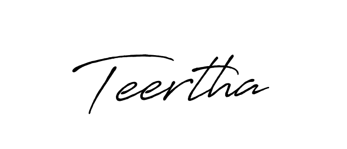 See photos of Teertha official signature by Spectra . Check more albums & portfolios. Read reviews & check more about Antro_Vectra_Bolder font. Teertha signature style 7 images and pictures png