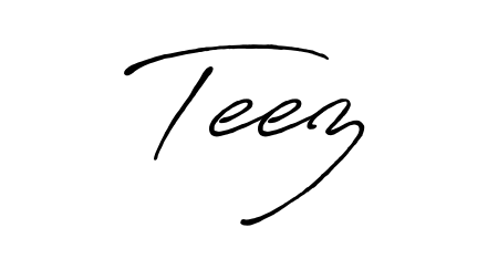 The best way (Antro_Vectra_Bolder) to make a short signature is to pick only two or three words in your name. For converting this name Teez. Teez signature style 7 images and pictures png
