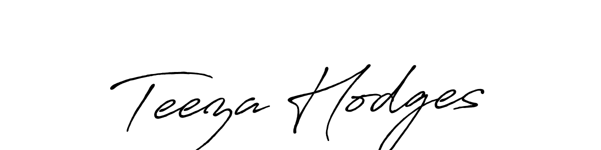 Make a beautiful signature design for name Teeza Hodges. Use this online signature maker to create a handwritten signature for free. Teeza Hodges signature style 7 images and pictures png