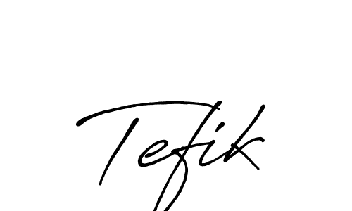 Also we have Tefik name is the best signature style. Create professional handwritten signature collection using Antro_Vectra_Bolder autograph style. Tefik signature style 7 images and pictures png