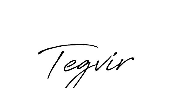 if you are searching for the best signature style for your name Tegvir. so please give up your signature search. here we have designed multiple signature styles  using Antro_Vectra_Bolder. Tegvir signature style 7 images and pictures png