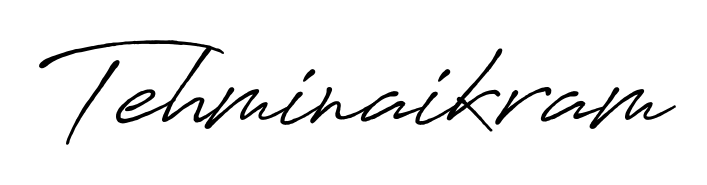 The Antro_Vectra_Bolder font transforms the name Tehminaikram into an executive sign with sharp precision and distinguished character. Tehminaikram signature style 7 images and pictures png