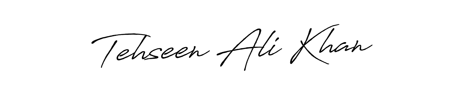 Once you've used our free online signature maker to create your best signature Antro_Vectra_Bolder style, it's time to enjoy all of the benefits that Tehseen Ali Khan name signing documents. Tehseen Ali Khan signature style 7 images and pictures png