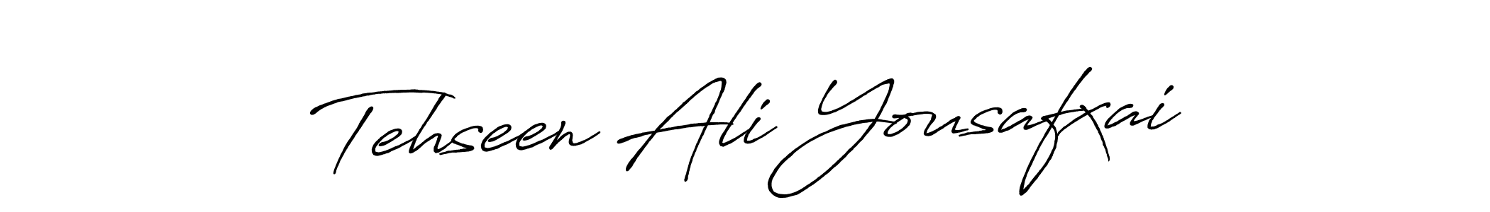 How to make Tehseen Ali Yousafxai signature? Antro_Vectra_Bolder is a professional autograph style. Create handwritten signature for Tehseen Ali Yousafxai name. Tehseen Ali Yousafxai signature style 7 images and pictures png