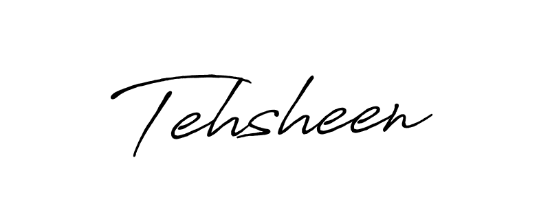 How to make Tehsheen name signature. Use Antro_Vectra_Bolder style for creating short signs online. This is the latest handwritten sign. Tehsheen signature style 7 images and pictures png