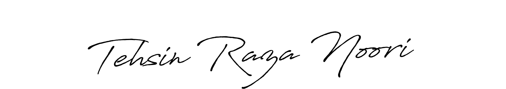 Use a signature maker to create a handwritten signature online. With this signature software, you can design (Antro_Vectra_Bolder) your own signature for name Tehsin Raza Noori. Tehsin Raza Noori signature style 7 images and pictures png