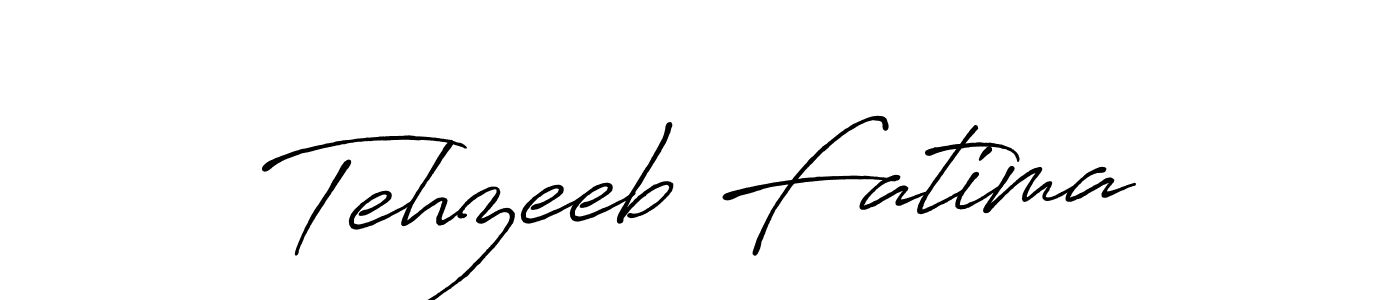 Design your own signature with our free online signature maker. With this signature software, you can create a handwritten (Antro_Vectra_Bolder) signature for name Tehzeeb Fatima. Tehzeeb Fatima signature style 7 images and pictures png