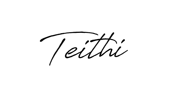 How to make Teithi name signature. Use Antro_Vectra_Bolder style for creating short signs online. This is the latest handwritten sign. Teithi signature style 7 images and pictures png