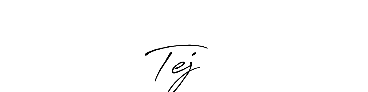 Also we have Tejबिक name is the best signature style. Create professional handwritten signature collection using Antro_Vectra_Bolder autograph style. Tejबिक signature style 7 images and pictures png