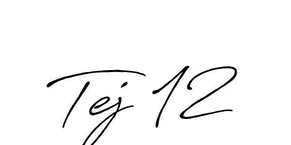 Once you've used our free online signature maker to create your best signature Antro_Vectra_Bolder style, it's time to enjoy all of the benefits that Tej 12 name signing documents. Tej 12 signature style 7 images and pictures png