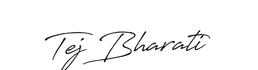 Make a short Tej Bharati signature style. Manage your documents anywhere anytime using Antro_Vectra_Bolder. Create and add eSignatures, submit forms, share and send files easily. Tej Bharati signature style 7 images and pictures png