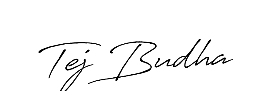 This is the best signature style for the Tej Budha name. Also you like these signature font (Antro_Vectra_Bolder). Mix name signature. Tej Budha signature style 7 images and pictures png