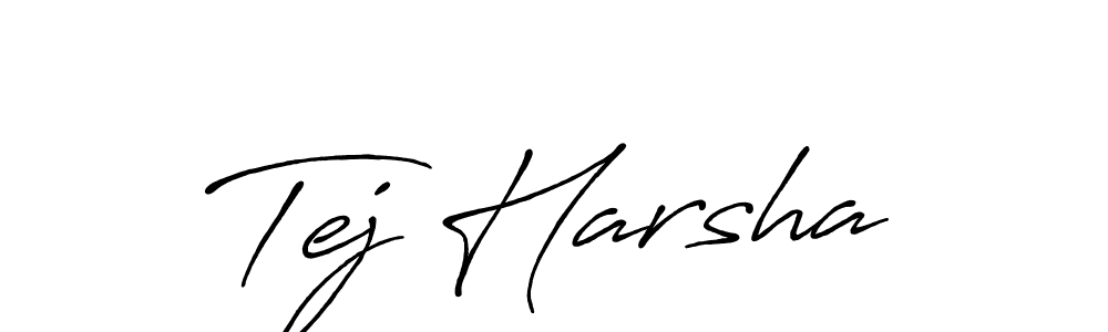 How to Draw Tej Harsha signature style? Antro_Vectra_Bolder is a latest design signature styles for name Tej Harsha. Tej Harsha signature style 7 images and pictures png