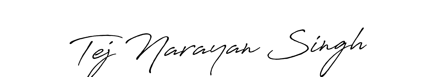 Once you've used our free online signature maker to create your best signature Antro_Vectra_Bolder style, it's time to enjoy all of the benefits that Tej Narayan Singh name signing documents. Tej Narayan Singh signature style 7 images and pictures png