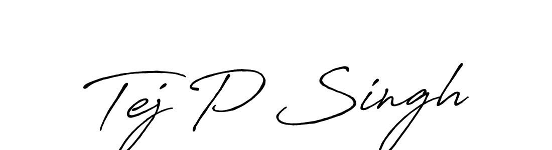 Make a beautiful signature design for name Tej P Singh. Use this online signature maker to create a handwritten signature for free. Tej P Singh signature style 7 images and pictures png