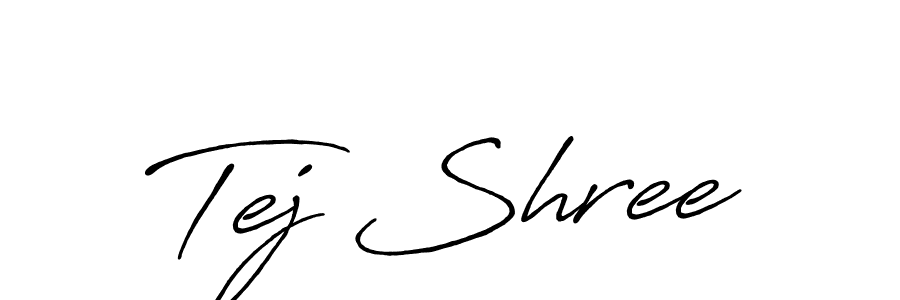 This is the best signature style for the Tej Shree name. Also you like these signature font (Antro_Vectra_Bolder). Mix name signature. Tej Shree signature style 7 images and pictures png