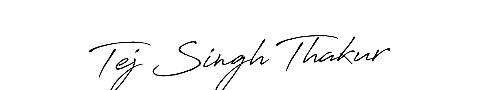 It looks lik you need a new signature style for name Tej Singh Thakur. Design unique handwritten (Antro_Vectra_Bolder) signature with our free signature maker in just a few clicks. Tej Singh Thakur signature style 7 images and pictures png