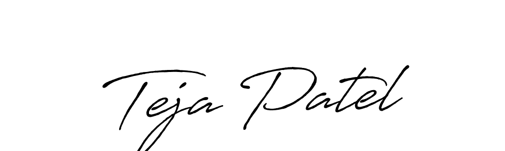 How to Draw Teja Patel signature style? Antro_Vectra_Bolder is a latest design signature styles for name Teja Patel. Teja Patel signature style 7 images and pictures png