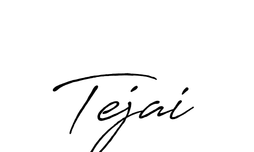 Make a beautiful signature design for name Tejai. With this signature (Antro_Vectra_Bolder) style, you can create a handwritten signature for free. Tejai signature style 7 images and pictures png