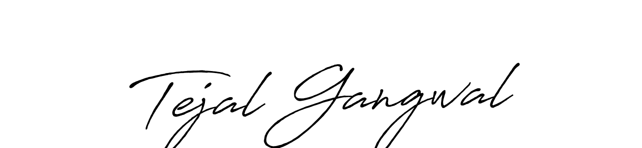 Make a short Tejal Gangwal signature style. Manage your documents anywhere anytime using Antro_Vectra_Bolder. Create and add eSignatures, submit forms, share and send files easily. Tejal Gangwal signature style 7 images and pictures png