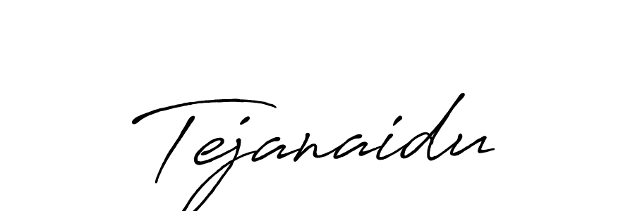 Create a beautiful signature design for name Tejanaidu. With this signature (Antro_Vectra_Bolder) fonts, you can make a handwritten signature for free. Tejanaidu signature style 7 images and pictures png