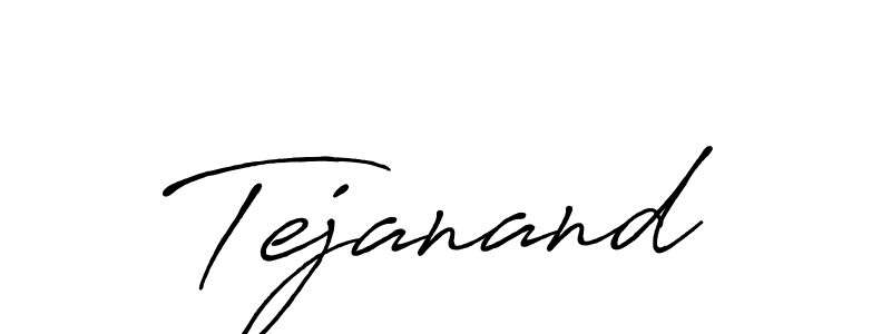 Also You can easily find your signature by using the search form. We will create Tejanand name handwritten signature images for you free of cost using Antro_Vectra_Bolder sign style. Tejanand signature style 7 images and pictures png