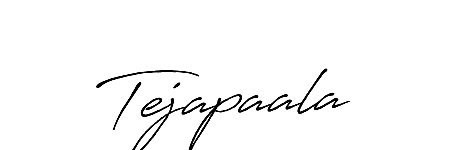 Create a beautiful signature design for name Tejapaala. With this signature (Antro_Vectra_Bolder) fonts, you can make a handwritten signature for free. Tejapaala signature style 7 images and pictures png