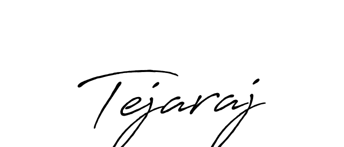 How to make Tejaraj name signature. Use Antro_Vectra_Bolder style for creating short signs online. This is the latest handwritten sign. Tejaraj signature style 7 images and pictures png
