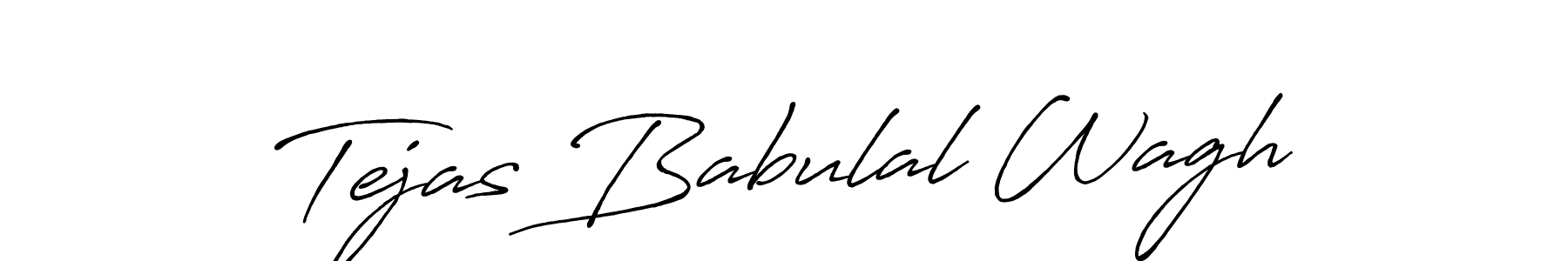 Also we have Tejas Babulal Wagh name is the best signature style. Create professional handwritten signature collection using Antro_Vectra_Bolder autograph style. Tejas Babulal Wagh signature style 7 images and pictures png