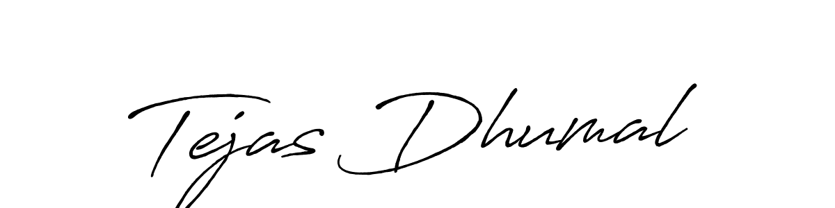 Also You can easily find your signature by using the search form. We will create Tejas Dhumal name handwritten signature images for you free of cost using Antro_Vectra_Bolder sign style. Tejas Dhumal signature style 7 images and pictures png