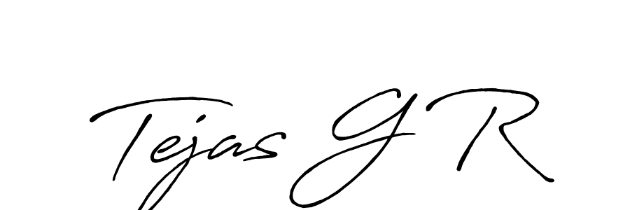 How to Draw Tejas G R signature style? Antro_Vectra_Bolder is a latest design signature styles for name Tejas G R. Tejas G R signature style 7 images and pictures png
