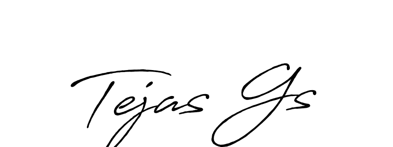 How to Draw Tejas Gs signature style? Antro_Vectra_Bolder is a latest design signature styles for name Tejas Gs. Tejas Gs signature style 7 images and pictures png