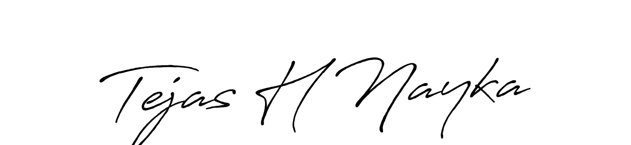 You can use this online signature creator to create a handwritten signature for the name Tejas H Nayka. This is the best online autograph maker. Tejas H Nayka signature style 7 images and pictures png