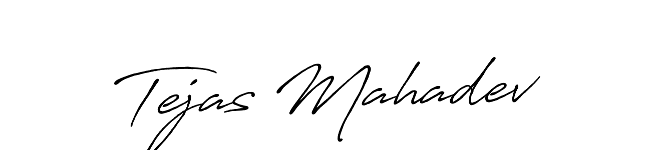 Once you've used our free online signature maker to create your best signature Antro_Vectra_Bolder style, it's time to enjoy all of the benefits that Tejas Mahadev name signing documents. Tejas Mahadev signature style 7 images and pictures png