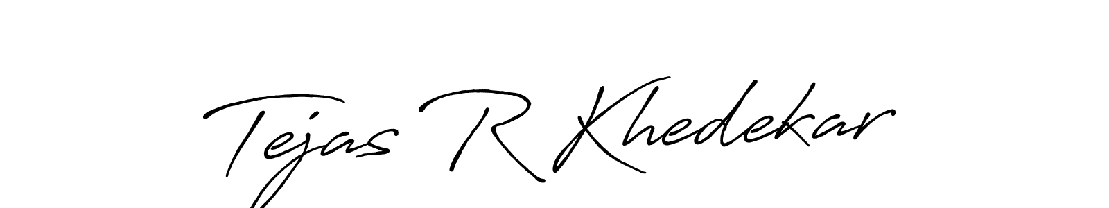 Also You can easily find your signature by using the search form. We will create Tejas R Khedekar name handwritten signature images for you free of cost using Antro_Vectra_Bolder sign style. Tejas R Khedekar signature style 7 images and pictures png