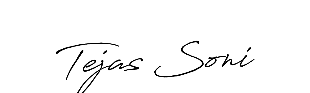 This is the best signature style for the Tejas Soni name. Also you like these signature font (Antro_Vectra_Bolder). Mix name signature. Tejas Soni signature style 7 images and pictures png
