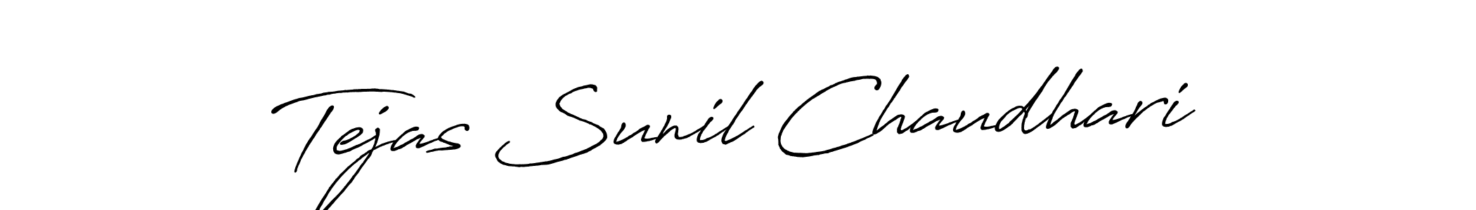 It looks lik you need a new signature style for name Tejas Sunil Chaudhari. Design unique handwritten (Antro_Vectra_Bolder) signature with our free signature maker in just a few clicks. Tejas Sunil Chaudhari signature style 7 images and pictures png