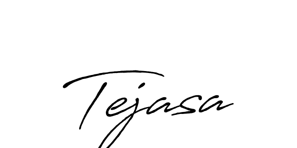 Make a beautiful signature design for name Tejasa. With this signature (Antro_Vectra_Bolder) style, you can create a handwritten signature for free. Tejasa signature style 7 images and pictures png