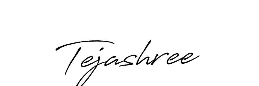 Use a signature maker to create a handwritten signature online. With this signature software, you can design (Antro_Vectra_Bolder) your own signature for name Tejashree. Tejashree signature style 7 images and pictures png