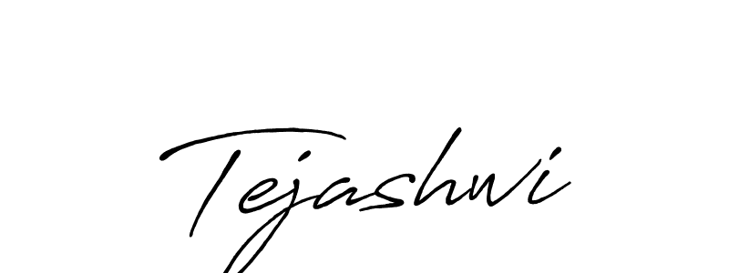 Create a beautiful signature design for name Tejashwi. With this signature (Antro_Vectra_Bolder) fonts, you can make a handwritten signature for free. Tejashwi signature style 7 images and pictures png