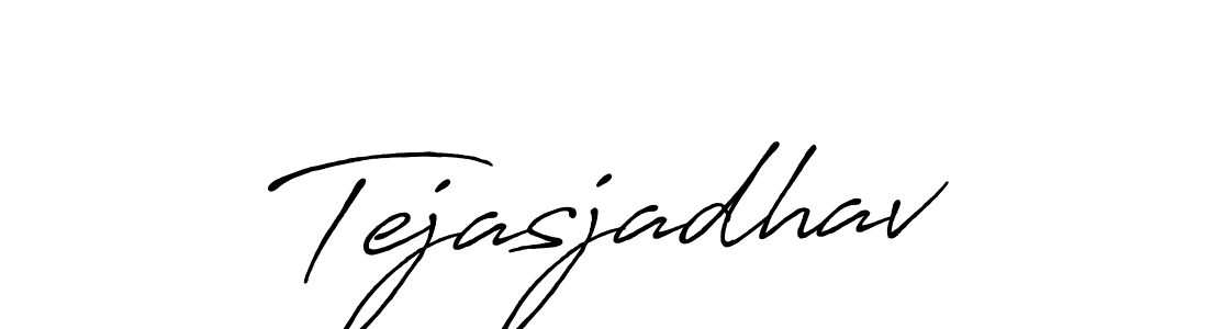 Design your own signature with our free online signature maker. With this signature software, you can create a handwritten (Antro_Vectra_Bolder) signature for name Tejasjadhav. Tejasjadhav signature style 7 images and pictures png